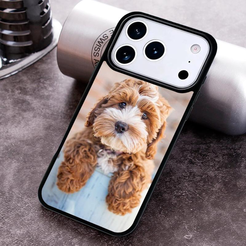 Cartoon Cavoodle Cavapoo Phone Case For iPhone 17 16 15 14 13 12 11 Pro Max Plus 17Air Soft Silicone Cover