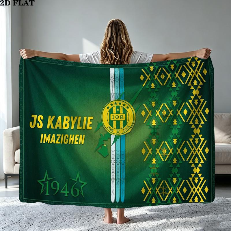 JSK Print Flannel Blanket High Quality Warm Comfortable Cover for All Seasons Perfect for Gifts Home Decor