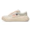 Mihara Yasuhiro X Fila FM-15 Ткань Свиная кожа Спортивный Комфорт Низкие Повседневные Кроссовки Женские Повседневные Кроссовки Бежевый F12W224301FAG