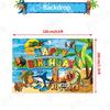 Tung Tung Sahur-Themed Birthday Party Decoration Set: Banners, Balloons, Cake Topper, and Decorations