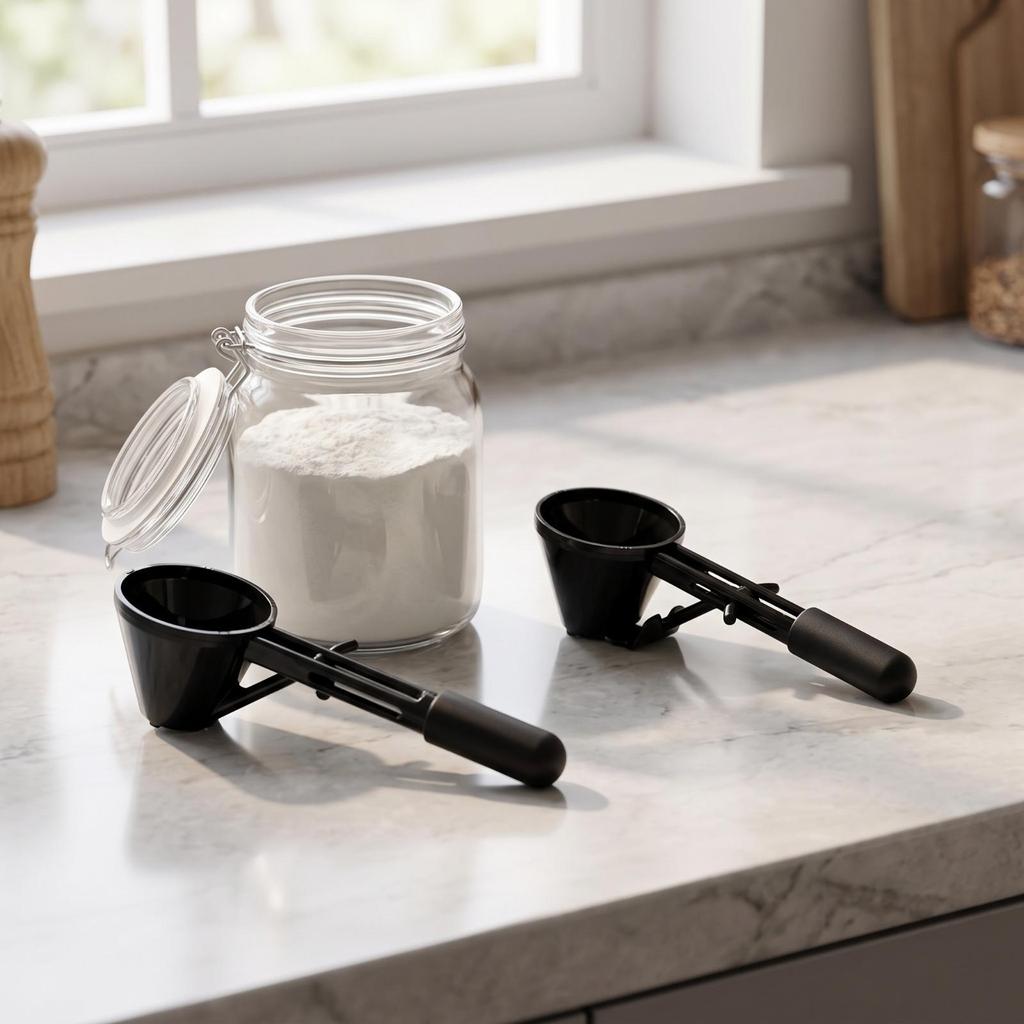 2 Pieces Mess Sliding Measurer Funnel | Compact Handheld Design, leak-resistant,