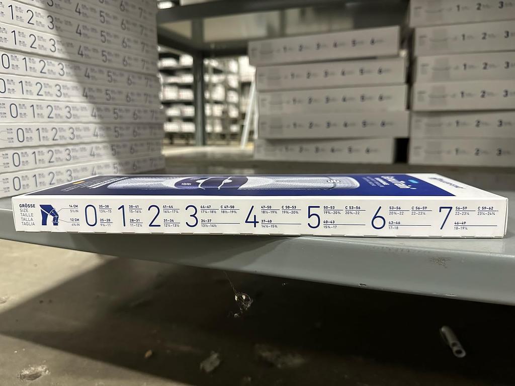 Bauerfeind Genu Train Knee Support Made In Germany General Medical Equipment Stabilization of the Knee Joint with Silicone Pad and Compression Size