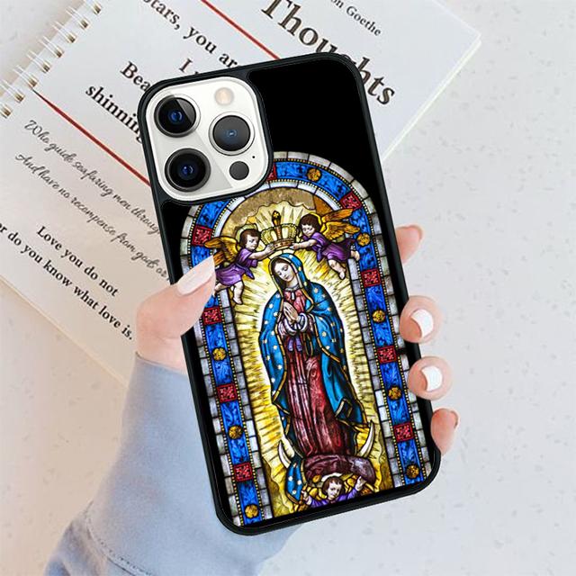 Virgin Mary of Hope Catholic Religious Phone Case For iPhone 17 Air 16 pro max 15 14 plus 12 13 Shell Cover coque