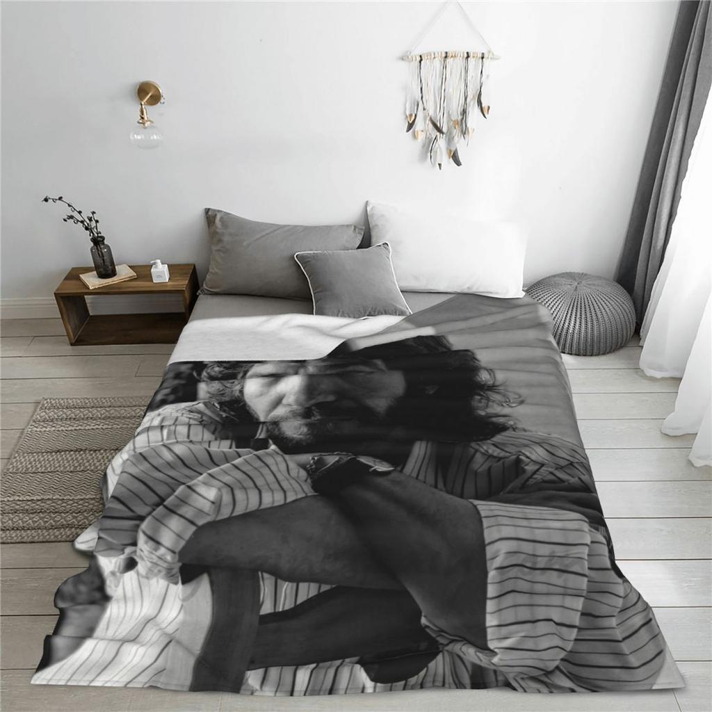 Теплые мягкие одеяла Travel Office Island Shrimp Flamenco Singer Throw Blanket Музыкант Фланелевое покрывало на кровать для стула, дивана, покрывало для кровати