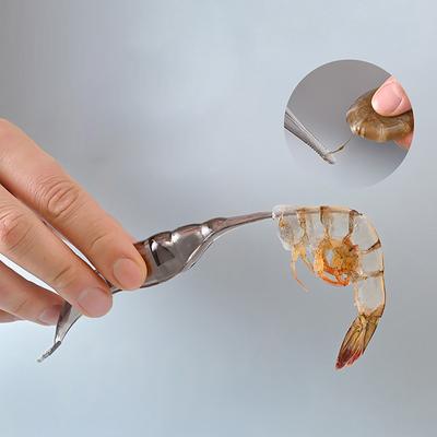 Устройство для чистки моллюсков, инструмент для чистки креветок, набор инструментов для чистки морепродуктов, креветок, омаров, раков, портативный очиститель раковин для легкого