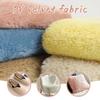 100x160cm Super Soft Solid Color Long Plush Velvet Fabric Diy Sewing Cushion Upholstery Flannel Winter Clothes Lining Fabric