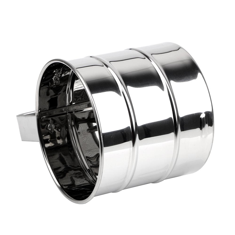 Чашка-сито для муки, порошка, сетчатая, для выпечки, шейкер для сахарной пудры, кондитерские инструменты для выпечки, кухонная утварь, чашка-сито из нержавеющей стали для украшения тортов