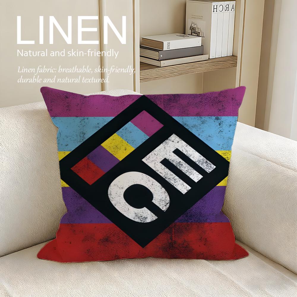 Music Electric Callboy Cushion Cover Pillowcase Set Pcs x x Breathable Washable Sofa Cushion Cover