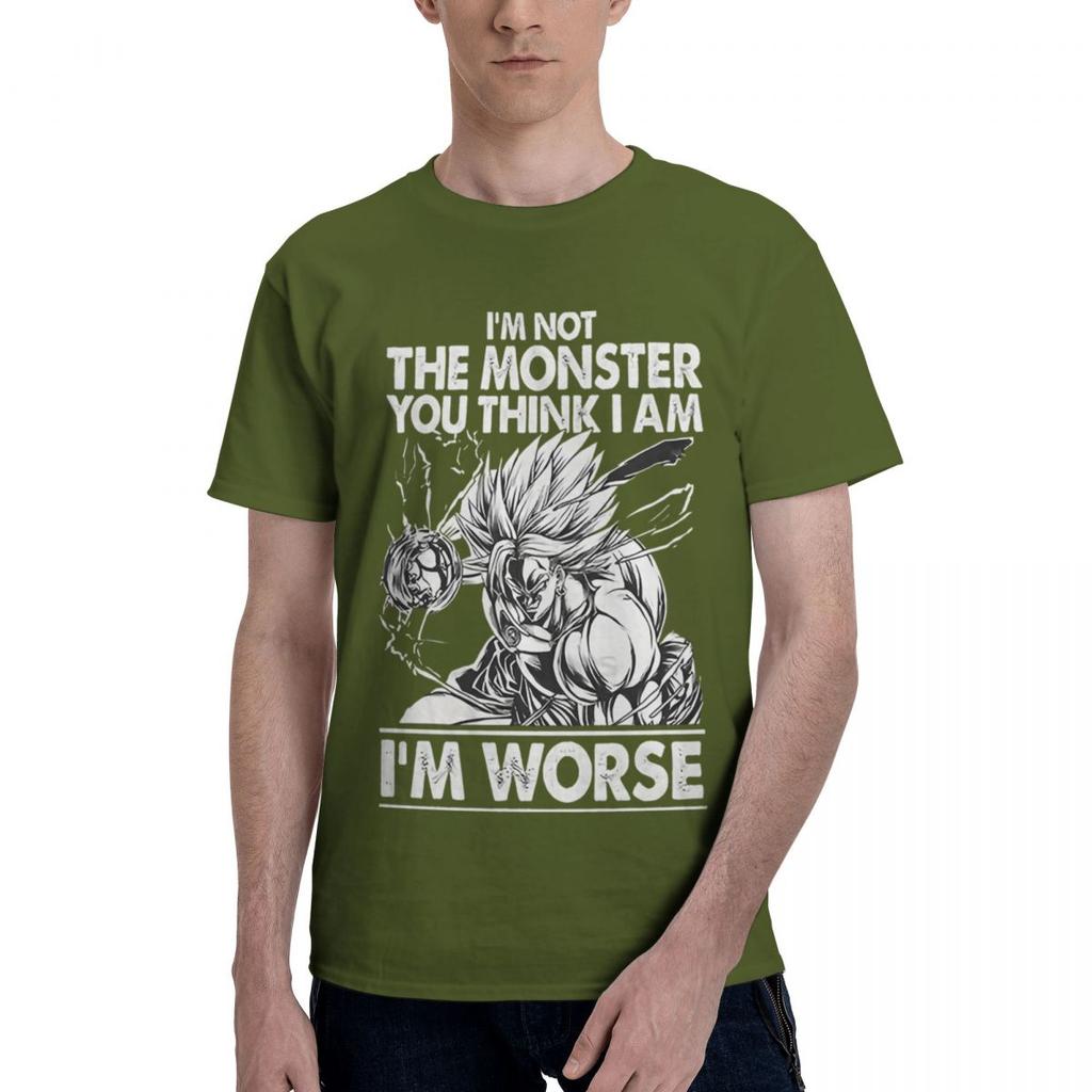 T Im Not The Monster You Think I Am Worse Tee 100 Cotton Casual Breathable Confortable Clothes Designer Clothes Men T Shirt