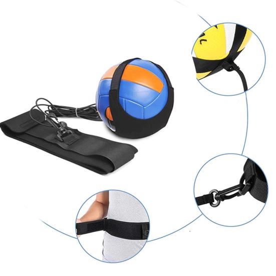 1 комплект волейбольных шипов, тренировочный пояс, компактный размер, длина, регулируемая эластичная волейбольная шиповка, тренировочный инструмент, тренировочное оборудование