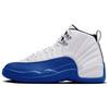 Air 12 Retro Blueberry мужские кроссовки белые черные Game-Royal CT8013-140