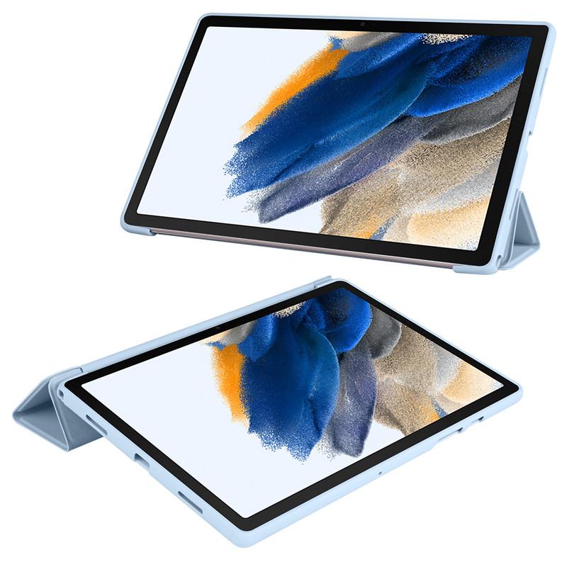 Чехол для Samsung Galaxy Tab A9 Чехол Coque PU Кожа Мягкий Силикон Складная Подставка Крышка для Funda Galaxy Tab A9 A 9 A9 Plus Чехол