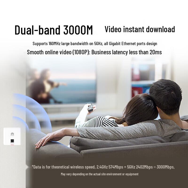 Huawei Панельная точка доступа WiFi 6 AirEngine 5762S-12SW (Китайская версия)