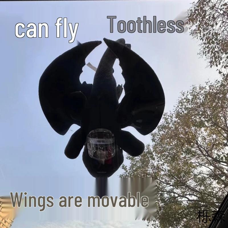 Бесзубый Украшение на крышу автомобиля и мотоцикла: Милая куколка-подвеска