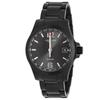 Longines CONQUEST Quartz 5 ATM Water Sapphire Black Stainless Black Men's V.H.P. Watch, Resistant, Crystal, Dial, Steel, L3.718.2.66.9, [Used]