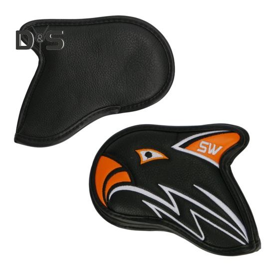 11 шт. чехлы для клюшек для гольфа из искусственной кожи, защитные чехлы для головок клюшек с рисунком орла, чехлы для головок клюшек для гольфа, аксессуары для гольфа для всех клюшек для гольфа