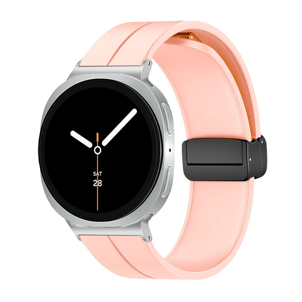 Ремешки Для Samsung Galaxy watch 8/8 classic 46мм 44мм 40мм Спортивный Силиконовый Наручный Магнитный Браслет Ремешок Galaxy watch Ultra