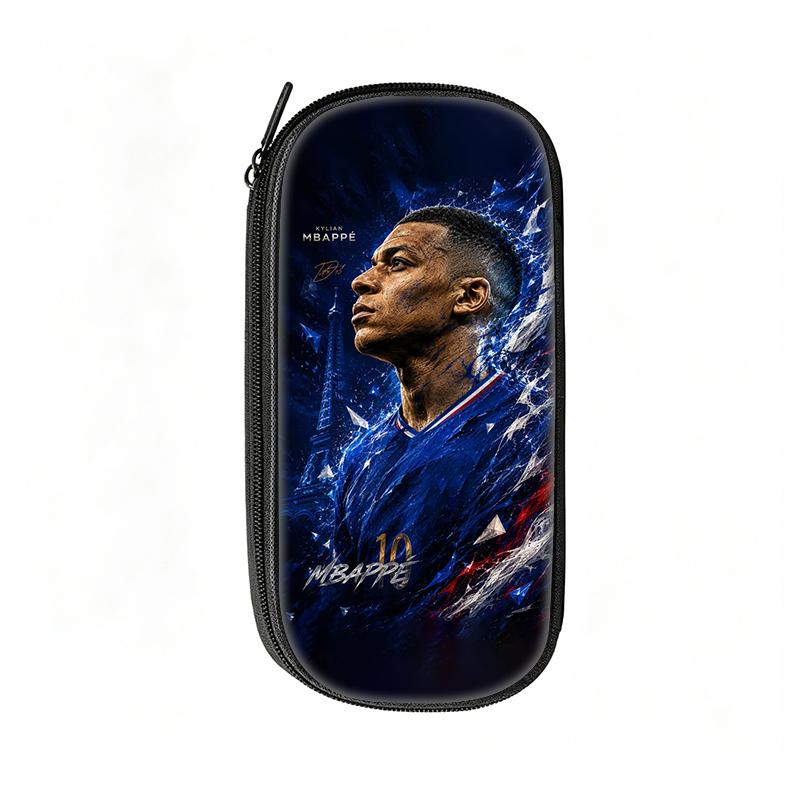 Пенал Футбольная Звезда M-Mbappe Учебный Пенал Лучший Подарок Косметичка Студенческий Дорожный Футбольный Спортивный Пенал