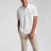 Calvin Klein Однотонная простая удобная мужская футболка-поло с коротким рукавом Белая 40HP281-540