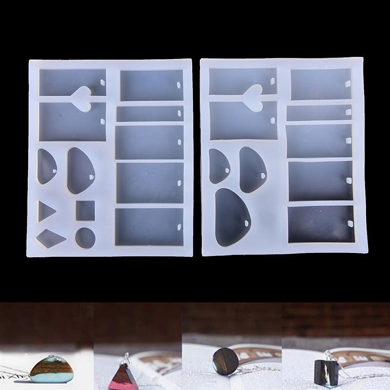 DIY силиконовая форма для подвески, форма для изготовления ювелирных изделий из смолы, настоящий цветок, инструмент