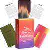 10.3*6cm The Box of Emotions - 80 Cards To Make Sense of Your Feelings