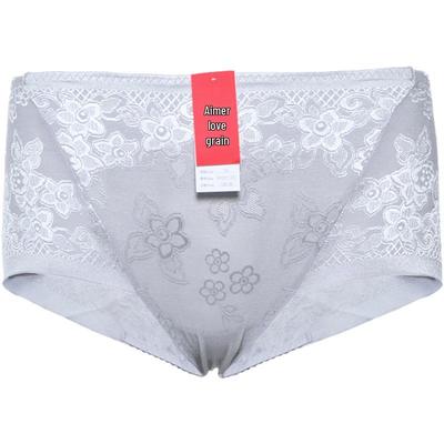 Женские жаккардовые хлопковые трусы-боксеры со средней посадкой и хлопковой ластовицей Aimer