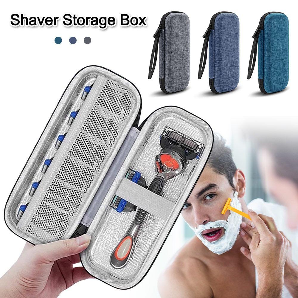 EVA Material Shaver Storage Box Mesh Pocket Shaver Bag NEW Razor Travel Case Travel Use