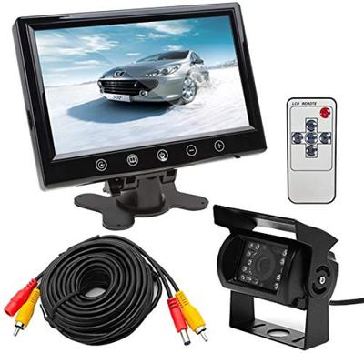 Комплект задней камеры для задней системы 24 В, 9-дюймовый TFT LCD, зеркальное отображение, переключение, без инструкций, грузовики, комплект, монитор, изображение/нормальная функция, KT-DC90
