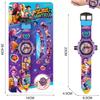 K-POP Demon Hunters Electronic Watch Toys for Kids - Projector Light Wristwatches Multifunctional Wristband Birthday Gifts
