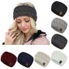 Women Fashion Keep Warm Knitting Headband Handmade  Sport Hairband