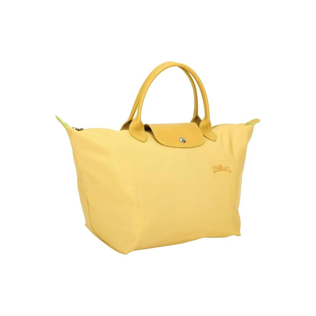LONGCHAMP Fabric Cow Leather Dumpling Bag Handbag Small Women's Wheat Yellow (Unisex) Handbags 1621919A81 23F