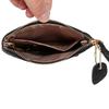 Женский милый мини кошелек Zero Bag, маленький кошелек на молнии, ультратонкий креативный мультяшный кошелек для монет, брелок