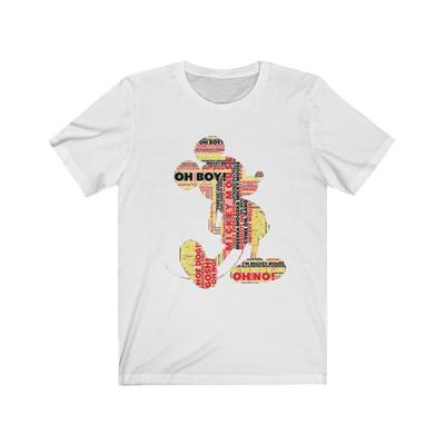 Disney Inspired Mickey Quote Shirt Unisex Jersey Short Sleeve Tee, Mickey T-Shirt, Mickey Silhouette T-Shirt, Mickey Quote Shirt, Mickey Tee