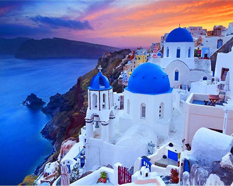 5D алмазная живопись дом картина горный хрусталь Алмазная вышивка пейзаж полный квадратный круглый ремесленный декор для дома