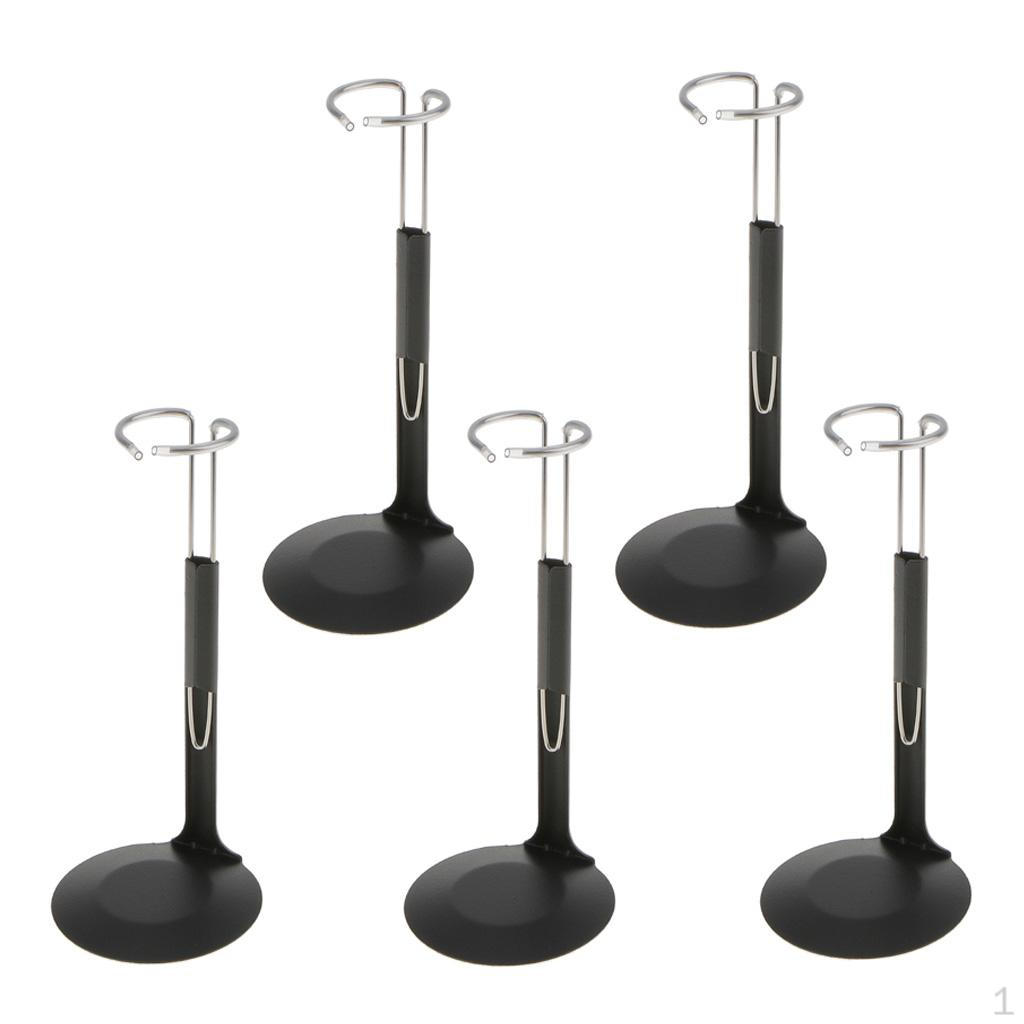 5Pcs 1/6Action Figure Base Display Stands for 12 inch Dolls Action
