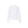 Puma Color-Block Logo Print Sporty Crew Neck Sweatshirt Women Tops White 531382-02