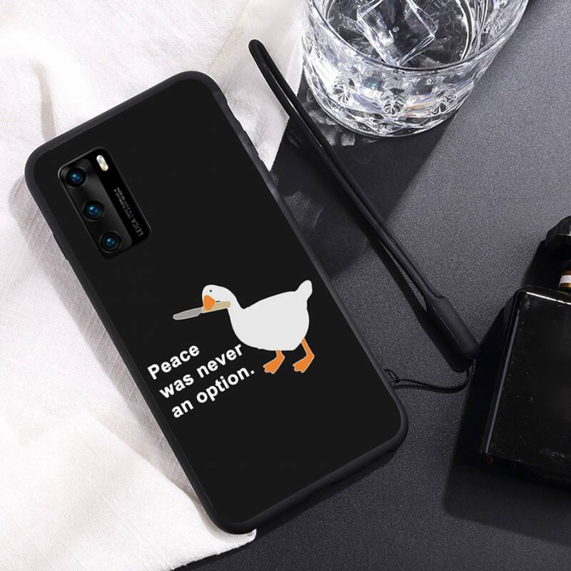 Untitled Goose Game Phone Case For Huawei Y6 Y7 Y9 Prime 2019 Y9s Mate 10 20 40 Pro Lite Nova 5t Silicone Cover