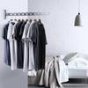 8/10 Holes Stainless Steel Clothes Hooks Wall Mounted Drying Rack Home Folding Clothes Organizer Space Saver for Closet Storages