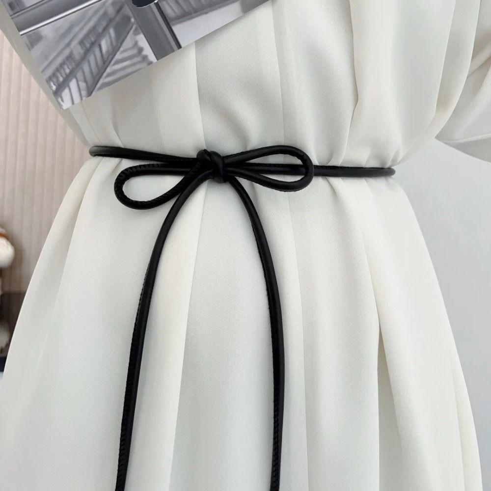 Dress Decoration Belts Bow Knotted Belt Bowknot Belts Women Waistband  Trouser Decoration