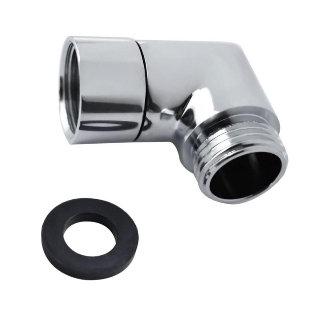 Hand Shower Adapter 90 Degree, Shower Hose Adapter, Joint Piece Shower Head, Angle Piece for Hand Shower, Swivel Shower Head Adapter, Adapter for