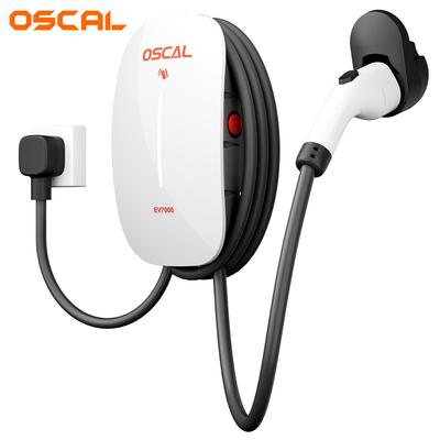 IP65 Зарядное устройство для электромобилей EV7000 Быстрое зарядное устройство постоянного тока Зарядное устройство для электромобилей 7 кВт 32 А/16 А 220 В-240 В Зарядная станция
