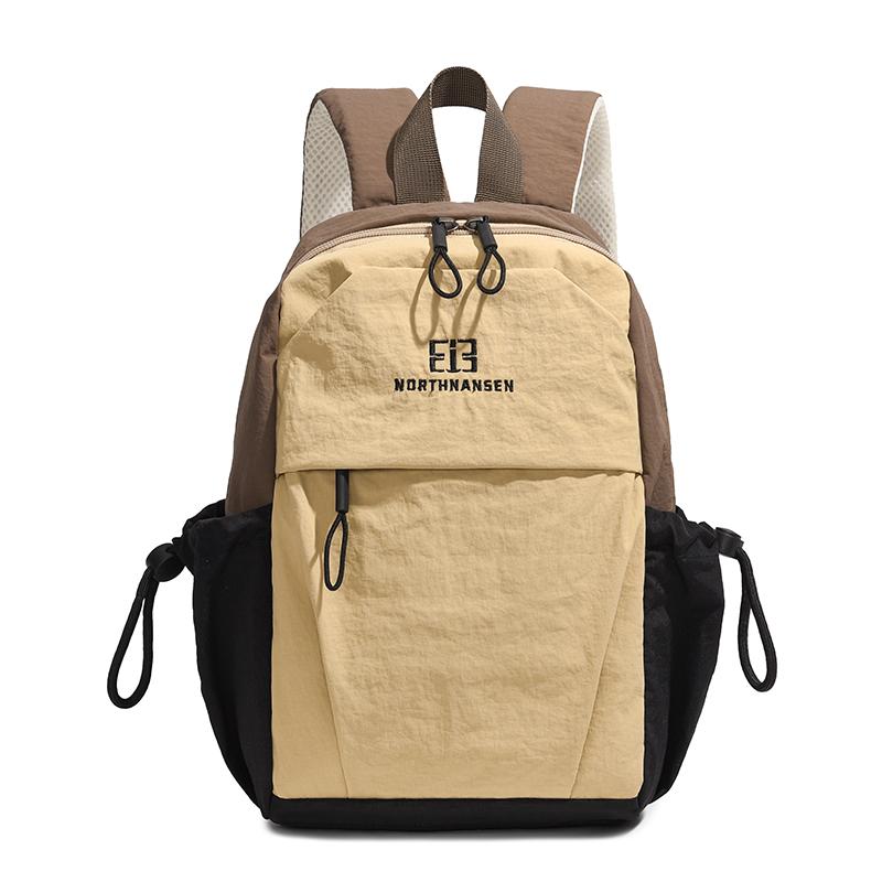 Легкий рюкзак дорожная сумка контрастного цвета школьный портфель для школьников