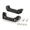 2PCS RC Car Shock Mount Bracket Front/Rear Axle Universal Size with Screws for TRX4 1/10 RC Model Crawler Heavy Duty Acc