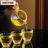 2pc/lot Heat-resistant Glass Teacup Traditional Tea Bowl Tea Cup Set Tea-tasting Meditation Cup Chazhan Master Cups Teaware 60ml