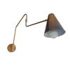 Современный настенный светильник Mid Century Modern Single Light Articulated Wall Sconce - элегантное освещение для кухни, прихожей, ванной комнаты