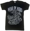 Винтажная никогда не ношенная футболка унисекс War Of Ages Knight 2000-х годов