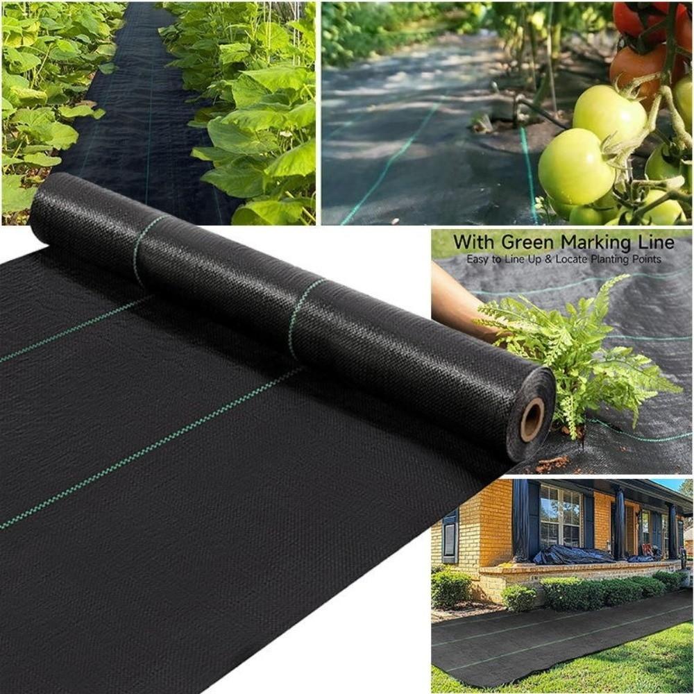 Полипропиленовая ткань от сорняков Контроль сорняков Пленка для мульчирования и выращивания Контроль подъездной дороги