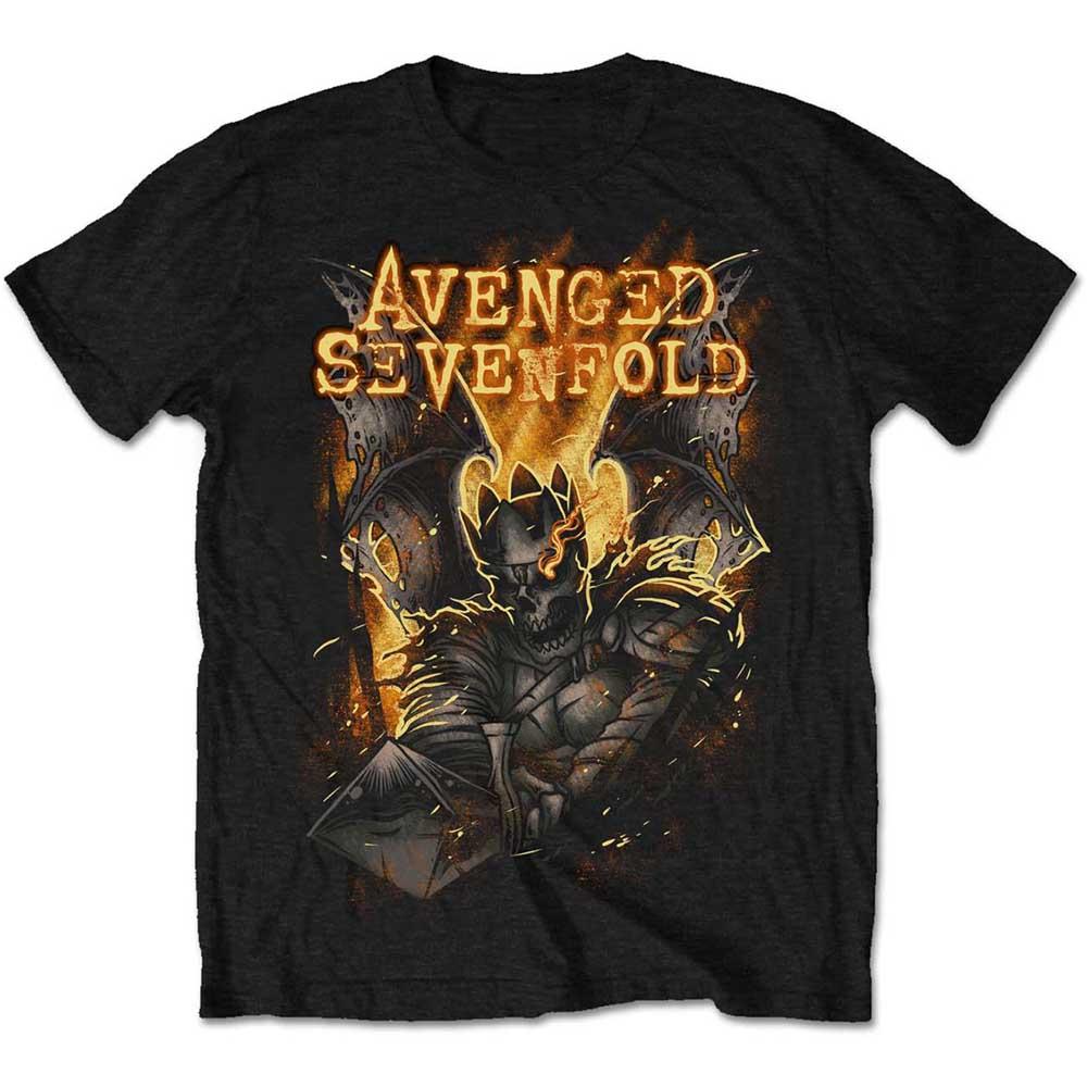 Bloody Trellis Avenged Sevenfold Band T-Shirt Cotton Graphic Tee Unisex Women Summer Streetwear