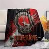 Custom Name Charlton Athletic Flannel Blanket, High quality Comfortable for All Seasons, Home Decor, Warmth and Comfort