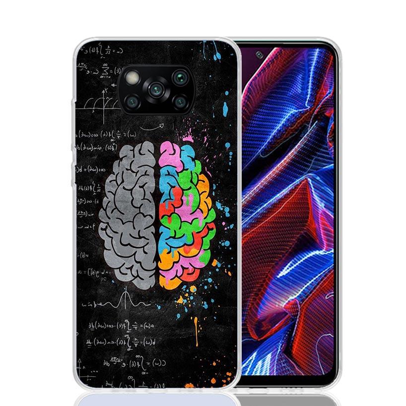 Physics Chemical Mathematics Phone Case For Xiaomi Poco X7 X6 X5 Pro F7 Ultra Redmi 15C 15 13 13C 12 12C 10 10A 10C 9 9A 9C 9T C